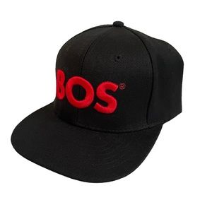 NWOT BOS Black Baseball Hat / Cap